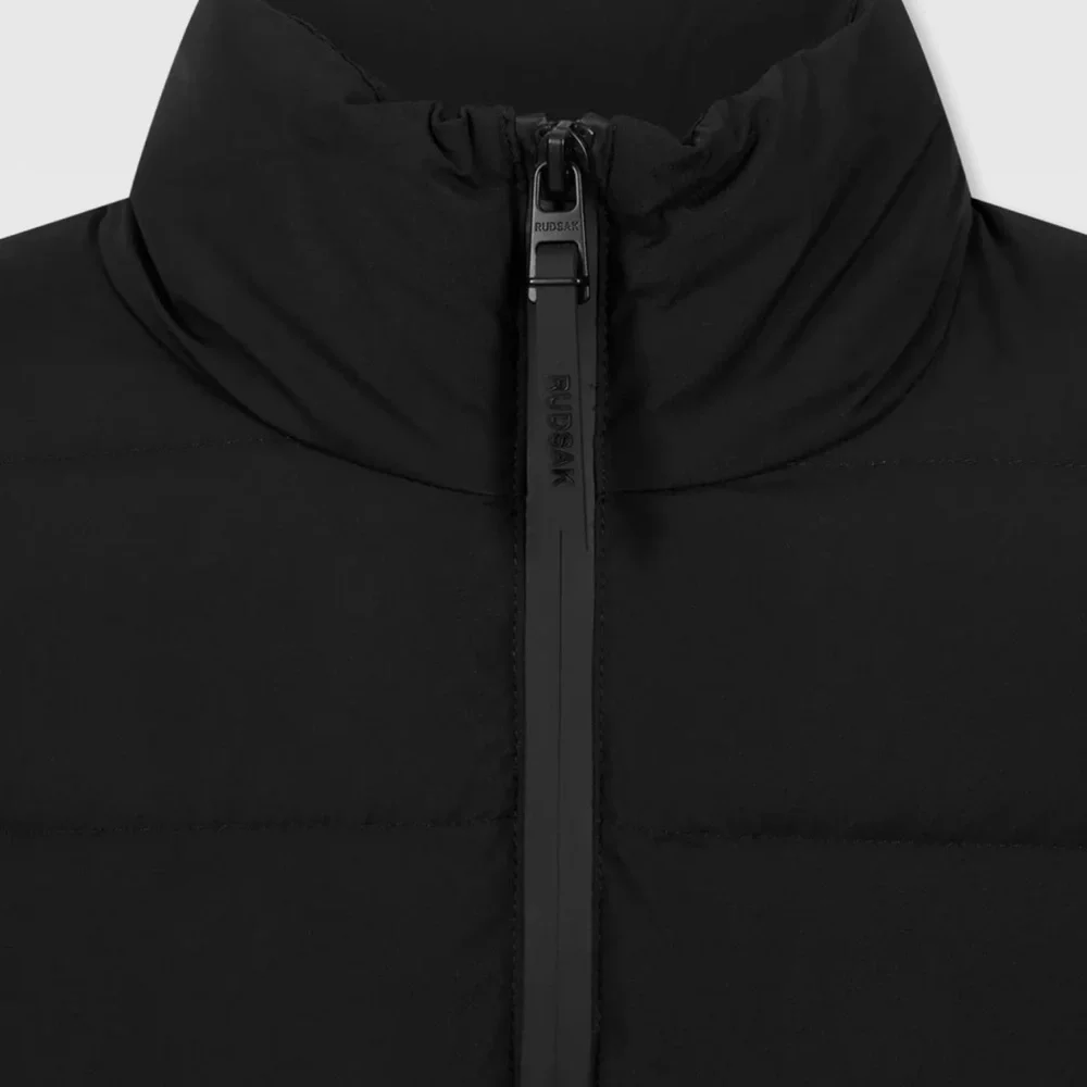 RUDSAK Midnight Black Quilted Vest - Picture 3 of 8